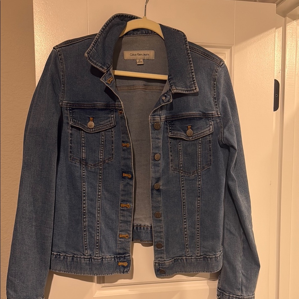 Calvin Klein Women's Blue Denim Jacket